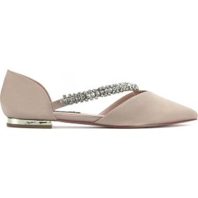 Nine West Beyba 2PR Bej Kadın Babet