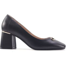 Nine West Billar 3PR Siyah Kadın Topuklu Ayakkabı