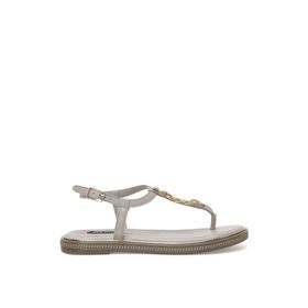 Nine West Bombu 2FX Kırık Beyaz Kadın Sandalet