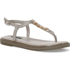 Nine West Bombu 2FX Kırık Beyaz Kadın Sandalet