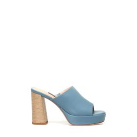 Nine West Canbe2 4FX Mavi Kadın Terlik