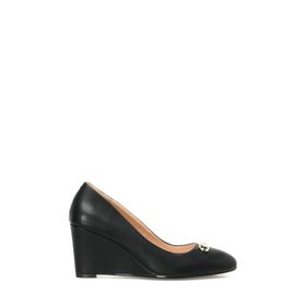 Nine West Cannes 3PR Siyah Dolgu Topuk Kadın Ayakkabı