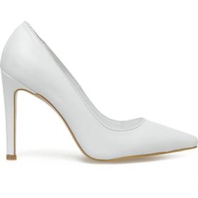 Nine West Cannus 3FX Beyaz Kadın Topuklu Ayakkabı