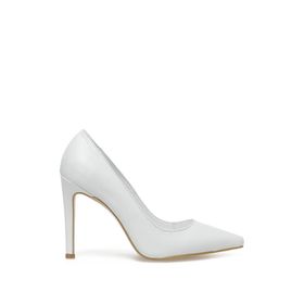 Nine West Cannus 3FX Beyaz Kadın Topuklu Ayakkabı