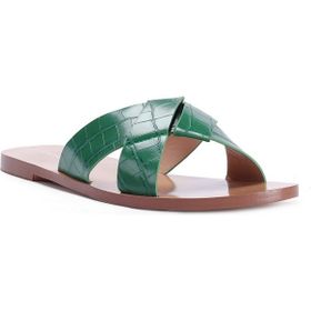 Nine West Capra 2FX Yeşil Kadın Düz Terlik
