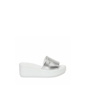 Nine West Casse 3FX Gümüş Kadın Terlik