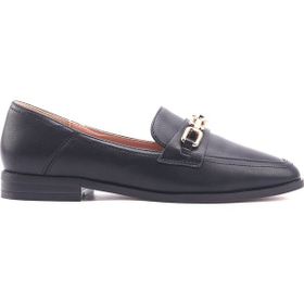 Nine West Channa 4FX Siyah Kadın Loafer Ayakkabı