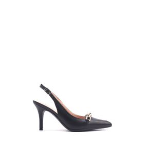 Nine West Charil 4FX Siyah Kadın Topuklu Ayakkabı