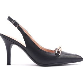 Nine West Charil 4FX Siyah Kadın Topuklu Ayakkabı