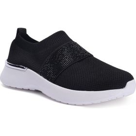 Nine West Crupel 2FX Siyah Kadın Slip On Ayakkabı