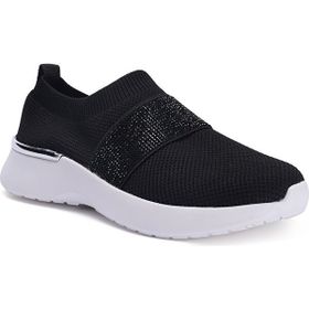 Nine West Crupel 2FX Siyah Kadın Slip On Ayakkabı