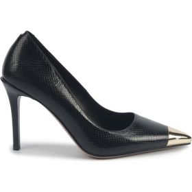 Nine West Daisyn2 5PR Siyah Kadın Klasik Topuklu Ayakkabı