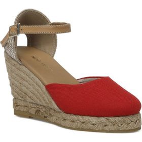 Nine West EPOLA2 3FX Kırmızı Kadın Dolgu Topuk Sandalet
