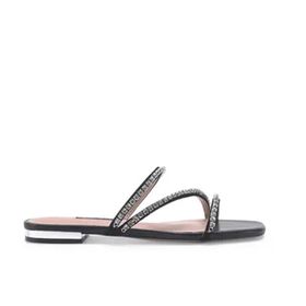 Nine West Estre 3FX Siyah Kadın Terlik
