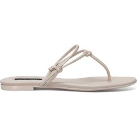 Nine West Etel 2FX Bej Kadın Düz Terlik
