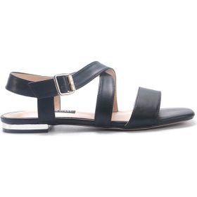 Nine West ETRINA 5FX Siyah Kadın Düz Sandalet