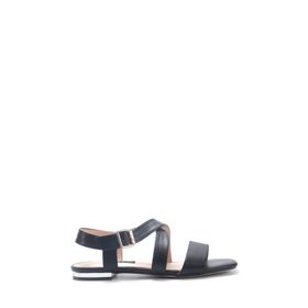 Nine West ETRINA 5FX Siyah Kadın Düz Sandalet