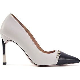Nine West Fetta 3PR Beyaz Kadın Topuklu Ayakkabı