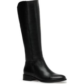 Nine West Floan 2PR Siyah Kadın Düz Çizme