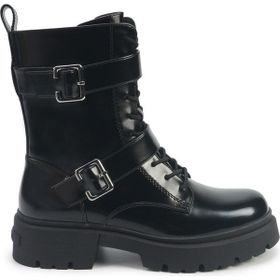 Nine West Francia 5PR Siyah Kadın Düz Bot