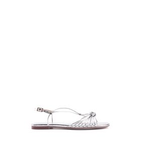 Nine West Gamb 4FX Gümüş Kadın Düz Sandalet