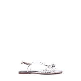 Nine West Gamb 4FX Gümüş Kadın Düz Sandalet