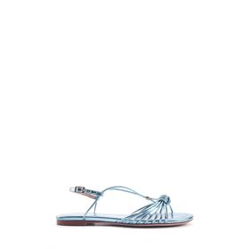 Nine West Gamb 4FX Mavi Düz Kadın Sandalet