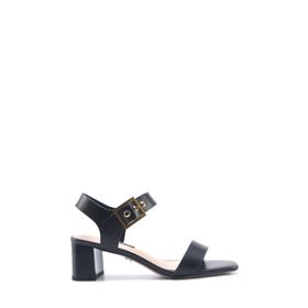 Nine West Gella 5FX Siyah Kadın Topuklu Sandalet