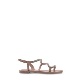 Nine West Gesone 3FX Nude Kadın Düz Sandalet