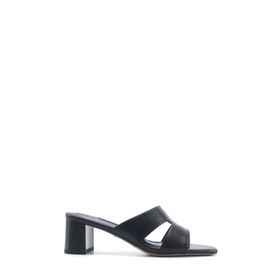 Nine West Gigi 5FX Siyah Kadın Topuklu Terlik