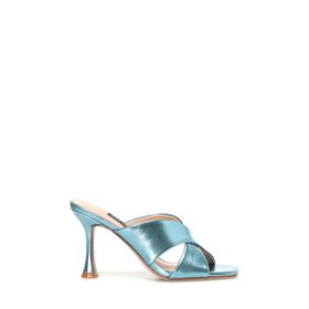 Nine West Grani 4FX Mavi Kadın Topuklu Terlik