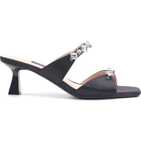 Nine West Granile 4FX Siyah Kadın Topuklu Ayakkabı