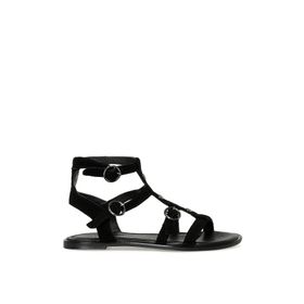 Nine West Greda 3FX Siyah Kadın Sandalet