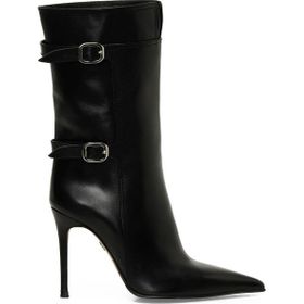 Nine West Haiden 4PR Topuklu Siyah Kadın Bot