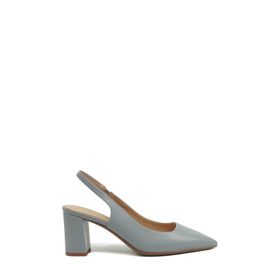 Nine West Hampton 6FX Mavi Kadın Topuklu Ayakkabı