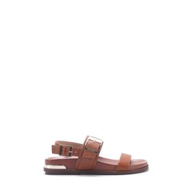 Nine West Hella 5FX Düz Taba Kadın Sandalet