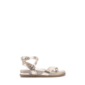 Nine West Herlan 5FX Düz Altın Kadın Sandalet