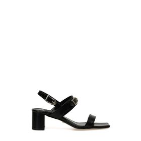 Nine West Hermosa2 4FX Siyah Kadın Topuklu Sandalet
