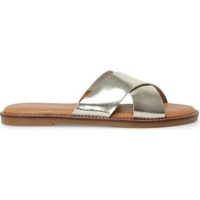 Nine West Honeyy 3FX Altın Kadın Terlik
