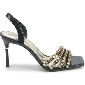 Nine West INGRID 5PR Siyah Kadın Topuklu Sandalet