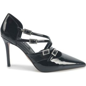 Nine West Julınt 5PR Siyah Kadın Klasik Topuklu Ayakkabı