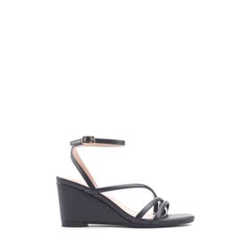 Nine West June 4FX Siyah Kadın Comfort Sandalet