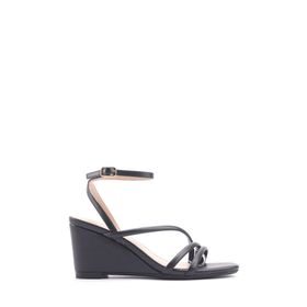 Nine West June 4FX Siyah Kadın Comfort Sandalet