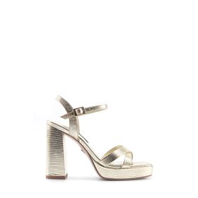 Nine West Kelli 5FX Altın Kadın Topuklu Sandalet