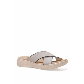 Nine West KIMMO 1FX Siyah Kadın Kalın Tabanlı Terlik