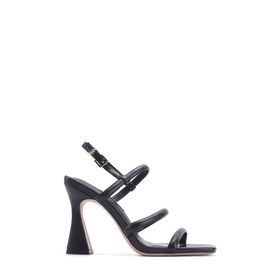 Nine West Kryonix Siyah Kadın Topuklu Sandalet