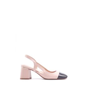Nine West Lane 4FX Krem Kadın Topuklu Ayakkabı