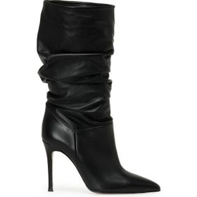 Nine West Lanne 3PR Siyah Kadın Topuklu Çizme