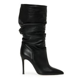 Nine West Lanne 3PR Siyah Kadın Topuklu Çizme