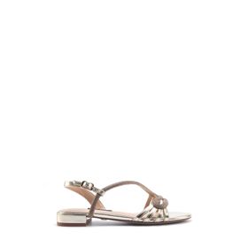 Nine West Larow 5FX Altın Kadın Düz Sandalet